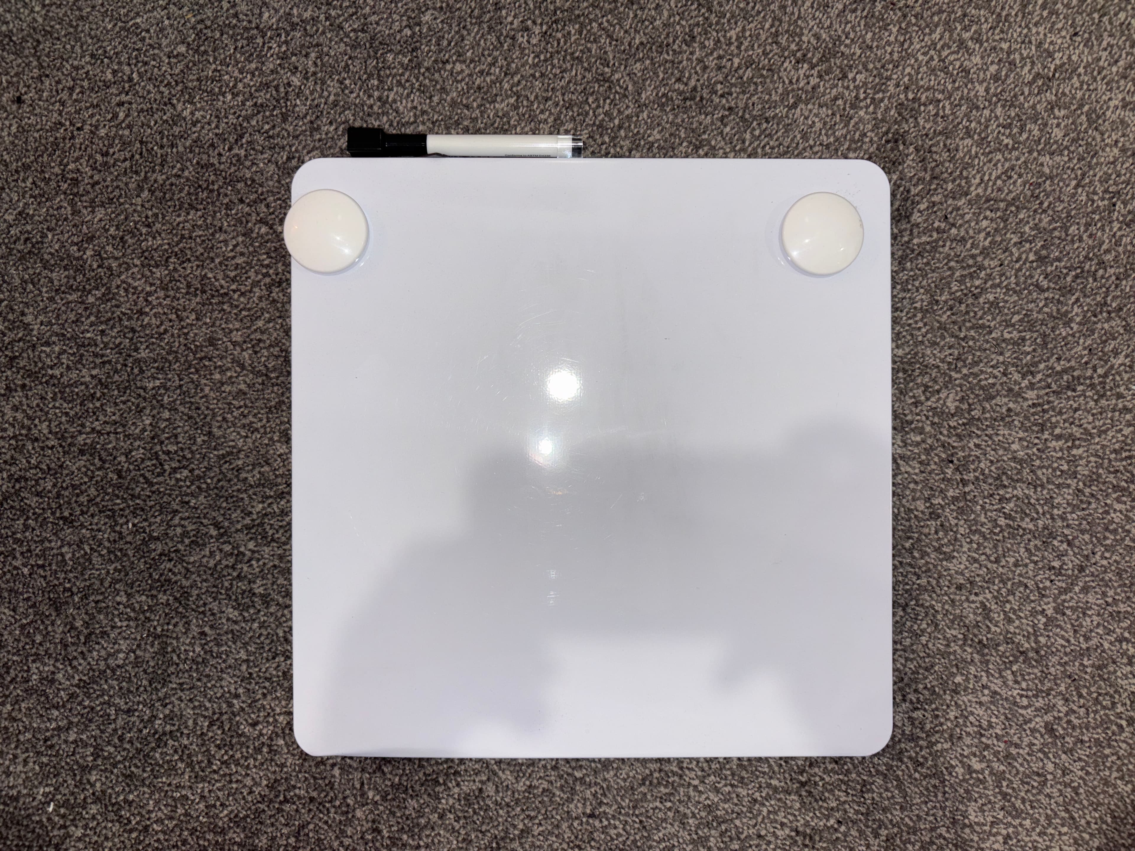 Square Magnetic Whiteboard photo 1
